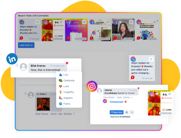 You'll never miss another comment on your social media clients' platforms again!