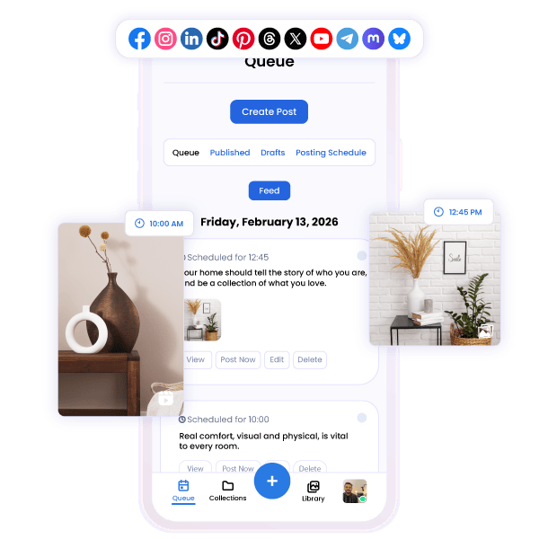 Create and Schedule Posts Across All Your Social Media Platforms